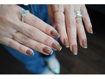 ハンドネイル/デザインフレンチ