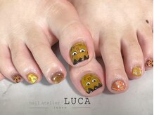 ネイルアトリエルカ(nail atelier LUCA)/W-384 大人ハロウィンネイル