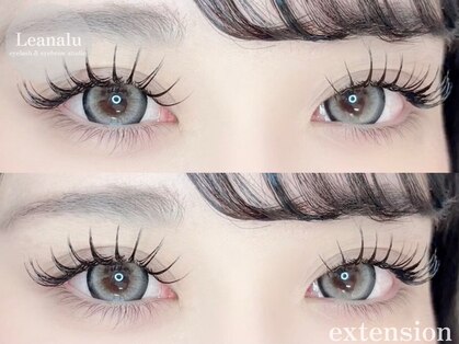 eyelash&eyebrow studio Leanalu 立川店 フラットラッシュ・まつげパーマ・アイブロウの写真