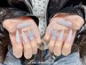 【チップ長さだし】INS大人気クロムネイル♪¥10980