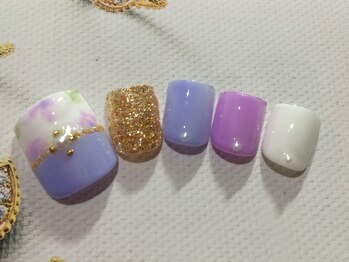 ネイルサロン リリオ(Nail Salon Ririo)/大人パステルフットネイル