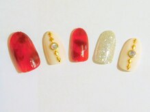 ネイルサロン ドレリッチ 大宮店(drerich)/赤べっ甲ネイル