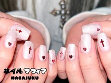 ネイルマフィア 原宿(NAIL MAFIA)/もやもやマーブルネイル