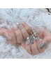 【ジェル】　シンプルデザイン10本☆100分やり放題コース　¥12,500