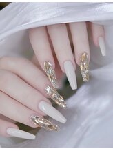 ABマツエクネイルサロン/春ネイル人気のフラワーデザイン