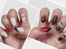 マニーネイルズ(Manny Nails)/バレンタインスタッフネイル