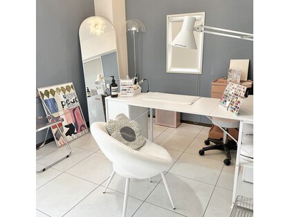 ピーチネイル(peach nail)の写真