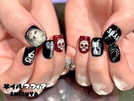 実写ネイル/ロゴ/渋谷ネイル