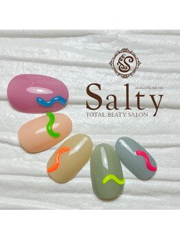 ぷっくりネイル