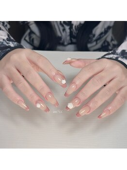 シーユー 池袋(see.U)/長さ出しフレンチネイル