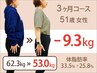 【3月7名→残り5名】-7～12kgを3ヶ月で実現！痩身美容整体&カウンセリング！