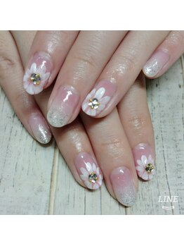 ウォーターワールド 大和店(WATER WORLD)/フラワーネイル