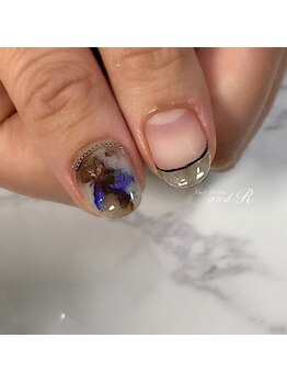 アンド アール(and.R)/ニュアンスマーブル