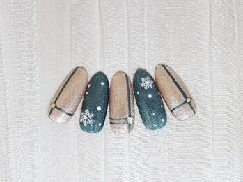 ティーエヌ 名古屋矢場町店/winterネイル*