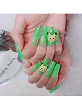 ティアラネイル(TIARA NAIL)/スカルプワンカラー¥10000