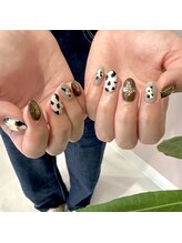 ル ミルト(Lu Mirto)/牛柄ネイル