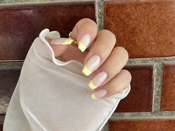 クレモアネイル 浦和店(CLEMORE NAIL)/イエローフレンチ