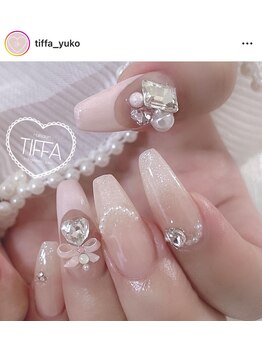 ワンホンリボンネイル