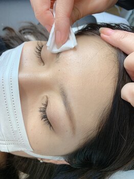 エムブロウ 福岡天神店(M brow)/(３)クレンジング