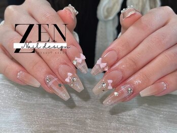 ゼン ネイル デザイン 池袋(ZEN NAIL DESIGN)/* 長 さだしやり放題×つけ放題