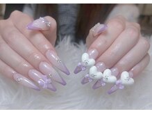 Miya_nail 【ミヤネイル】/長さ出し＋やり、つけ放題