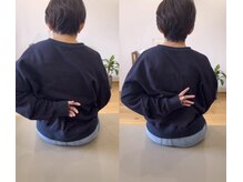 ランドル(rendre)/背中に手が回らない