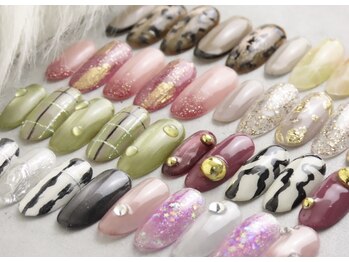 アモネイル 札幌(Amo Nail)の写真/定額で選びやすい♪マグネットやニュアンスなど旬のデザインが豊富◎