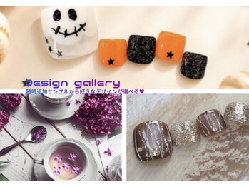 ニコネイル(nico nail)の写真/子供同伴可のサロンでリラックス。4000円以下のフットメニューで可愛く変身しよう♪
