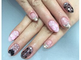 お姫様ネイル