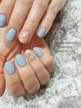 プライベート ネイルサロン マーマ(murmur)/フラワーネイル