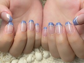 カラーライン入りフレンチ