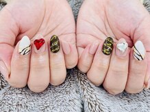 ディーネイル 四条烏丸(D-nail)/坂口/ハート×バレンタイン