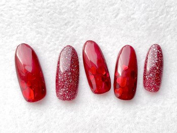 ターラ(Tara)/バレンタインネイル