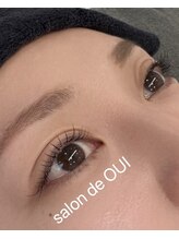 サロンドウイ(salon de OUI)/フラットラッシュ80本