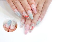 ネイルコレクション ピンク(Nail Collection Pink)/ジェルアート放題★金魚：水風船