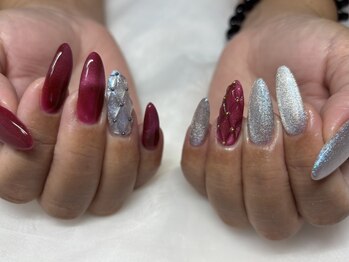 ネイルビジョルノ つくばみどりの店(Nail Begiorno)/キルティングネイル