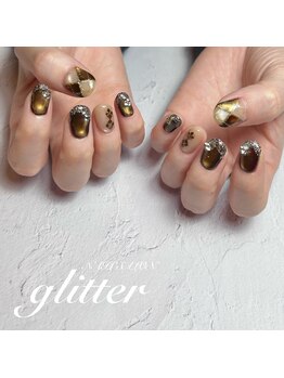 マグネットアーガイルネイル