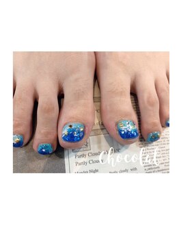 持ち込み画像 フットネイル