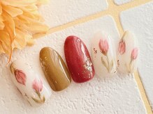 アミネイルズ(AmiNails)/チューリップネイル♪
