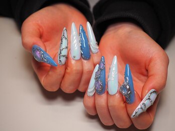 ネイルスタジオ401 八千代店(NAILSTUDIO401)/ソフトジェルチップフルデザイン