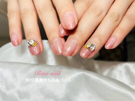 桜ゴールドビジュー　70417