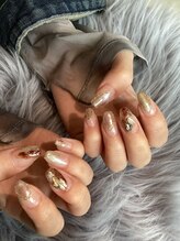 ビジュー(Bijou)/フリーデザインネイル