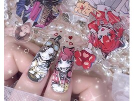 痛ネイル 長さだし ロング