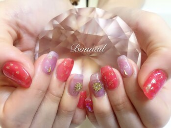 ボネール(nail ＆ eyelash Bounail)/夏ネイル