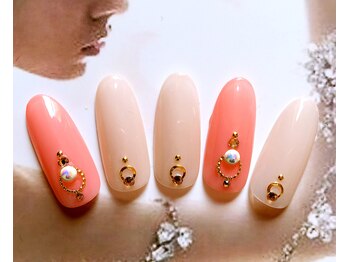 エンジェルビューティーネイルアンドアイラッシュ(Angel Beauty nail&eyelash)/春夏シンプル定額ネイル