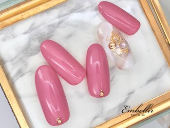 アンベリール 横浜店(Embellir)/(639)天然石風ネイル