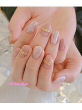 ローズ56(Rose56)/マーブルリングネイル