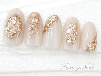 ラグジュアリー ネイルズ(Luxury Nails)/ゴージャス*ラメニュアンス
