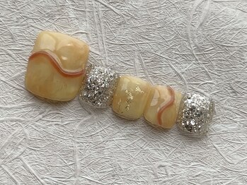 アバーブザビューティーアイランド 吉祥寺店(Above the beauty island)/デザインフットネイル ¥13,440