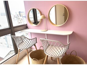 アリス アイラッシュマジック なんば店(ALICE eyelash magic)/メイクブース